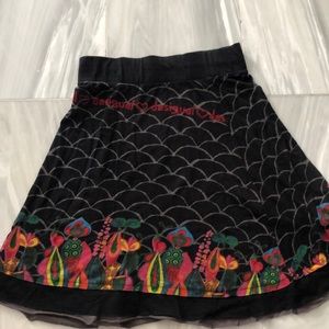 Charming Desigual Cotton Skirt